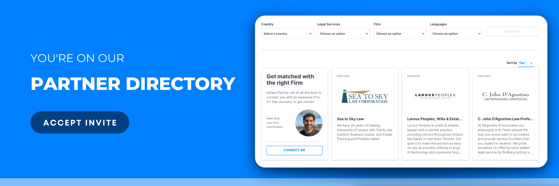 Our Partner Directory - Download Classic Colorful Design | Retina